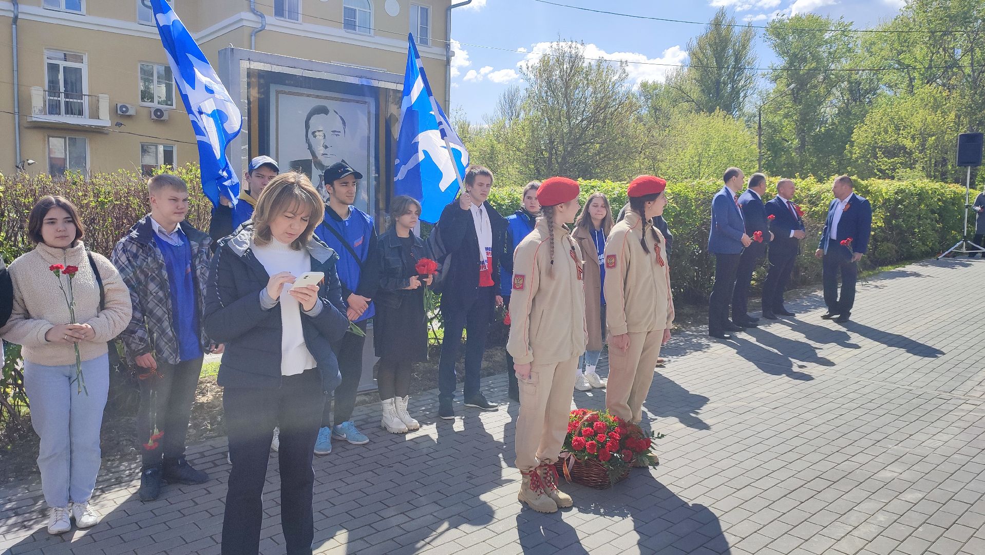 Кашира, День Победы, праздник, митинг, аллея славы