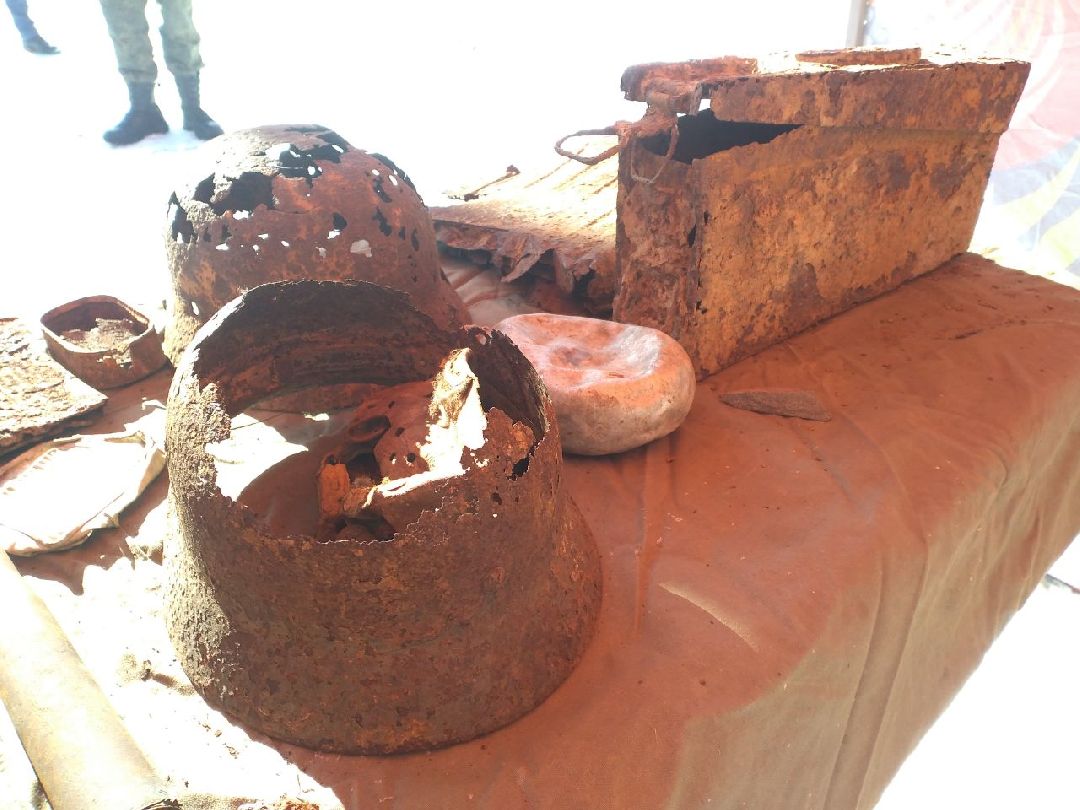 Лосино-Петровский, поисковый отряд, Рубеж 2018, Великая Отечественная война, находки