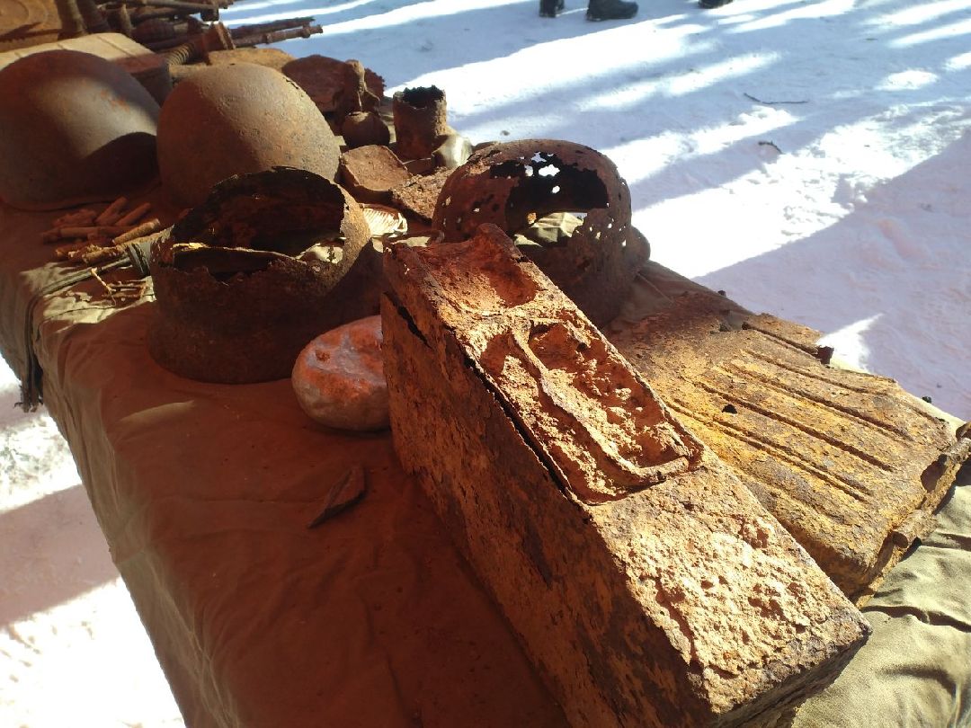 Лосино-Петровский, поисковый отряд, Рубеж 2018, Великая Отечественная война, находки