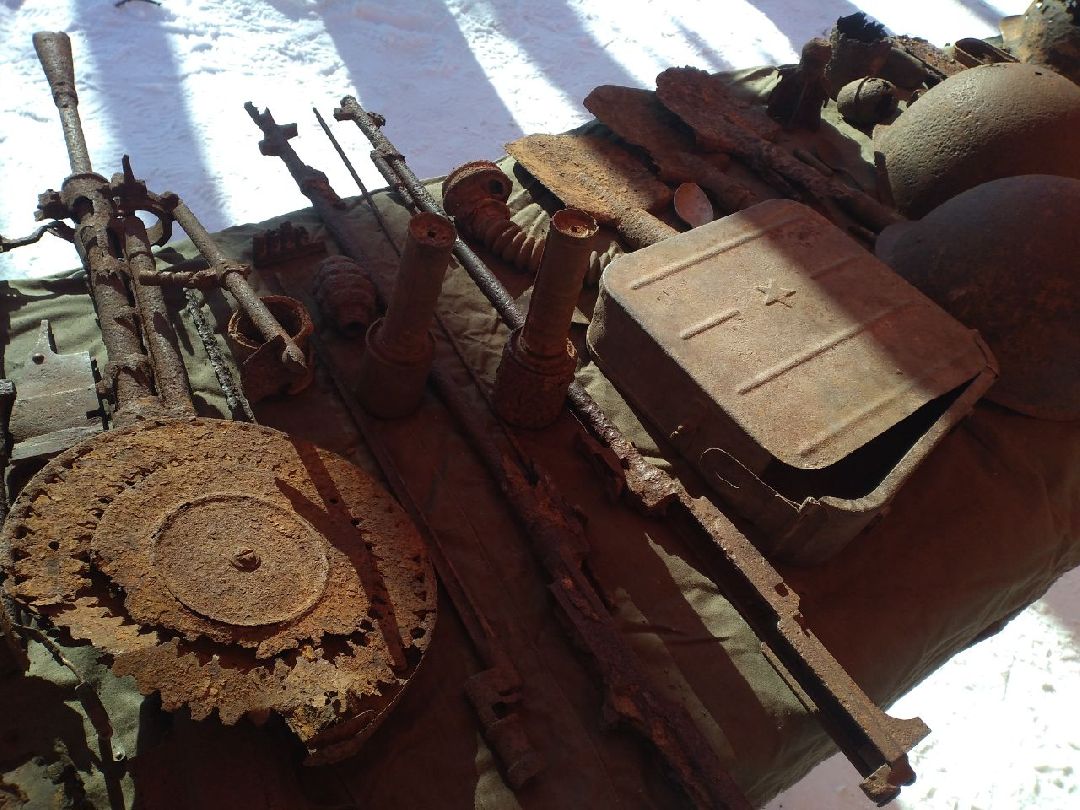 Лосино-Петровский, поисковый отряд, Рубеж 2018, Великая Отечественная война, находки