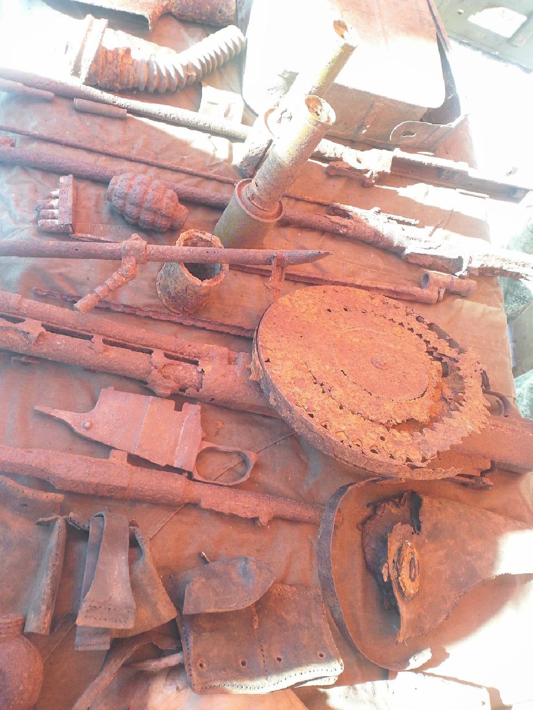 Лосино-Петровский, поисковый отряд, Рубеж 2018, Великая Отечественная война, находки