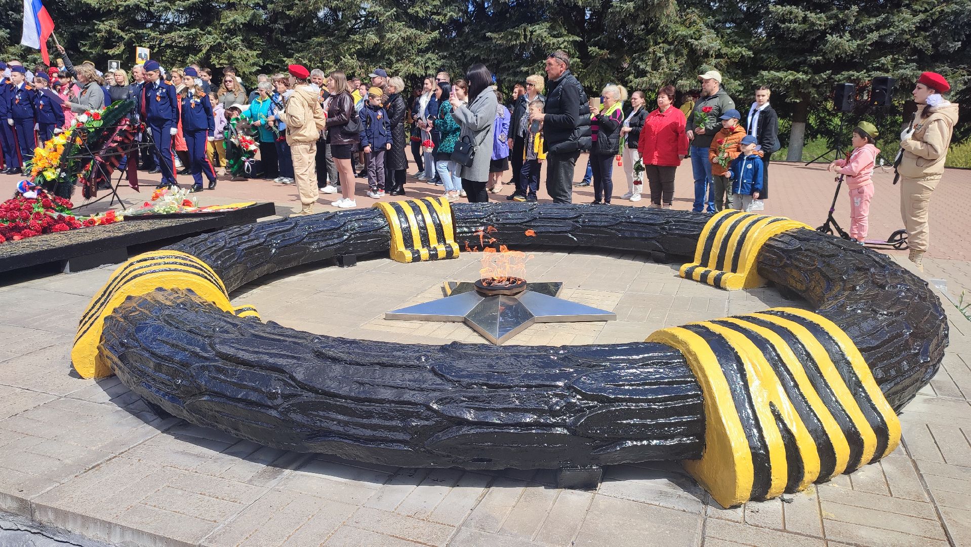 Кашира, Зендиково, день победы, 9 мая, митинг