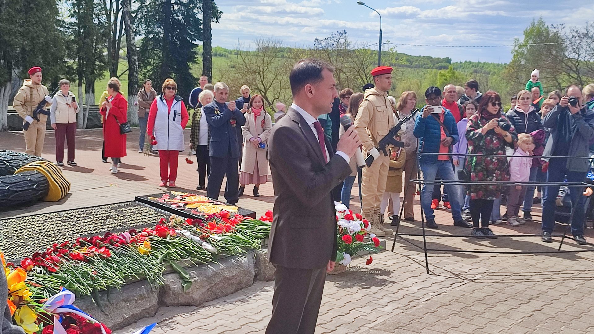 Кашира, Зендиково, день победы, 9 мая, митинг
