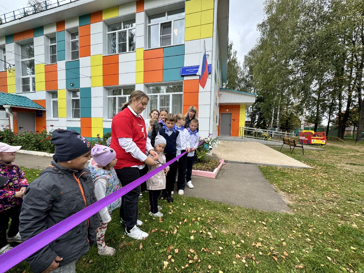 шаховская, ремонт детских площадок, детский сад, новые мафы,