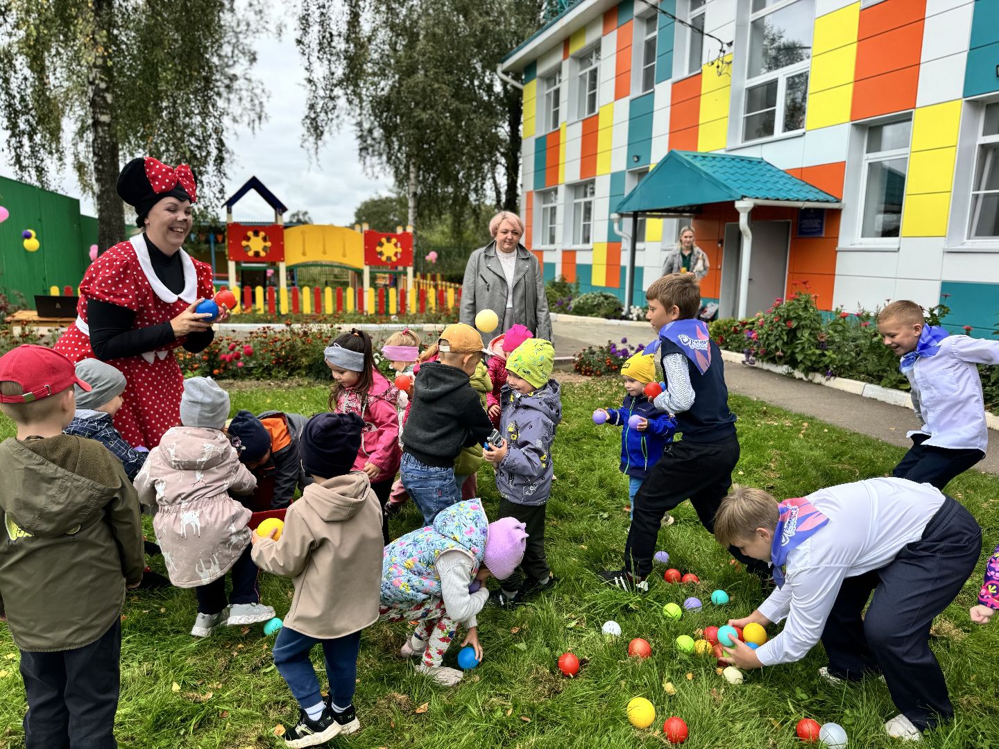 шаховская, ремонт детских площадок, детский сад, новые мафы,