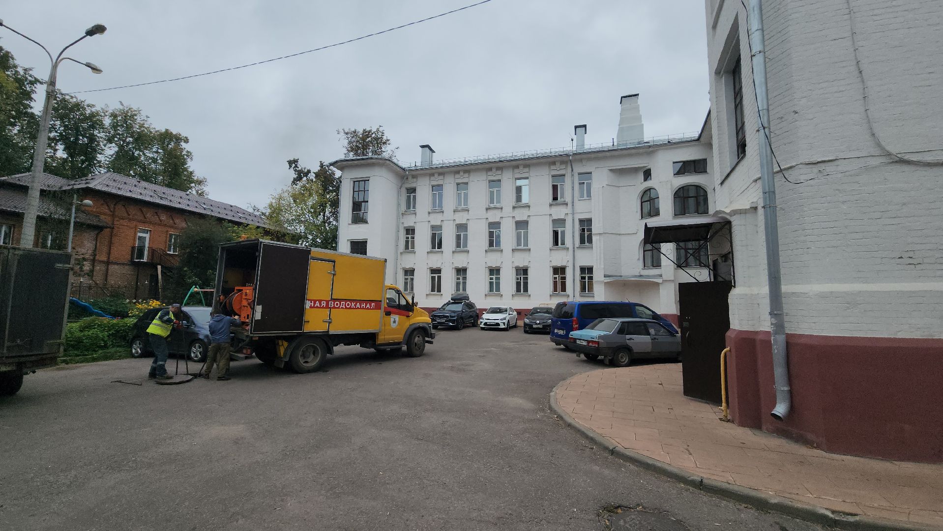 ивантеевка, пушкинский, засор канализации, люк, прочистка канализации,водоканал, канализационные сети,устранение проблемы,