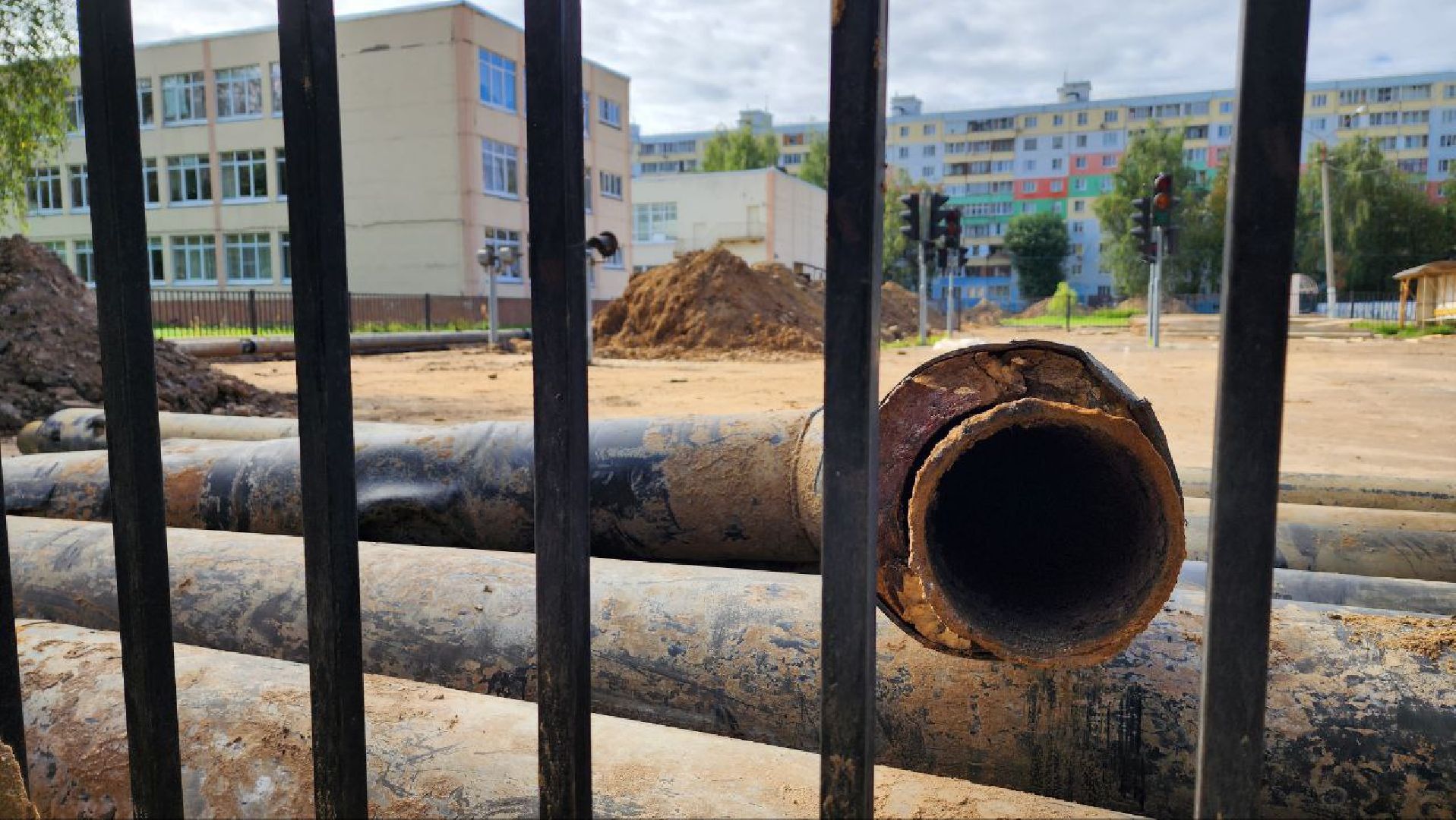 Дмитров, Замена теплотрассы, МинЖКХ,