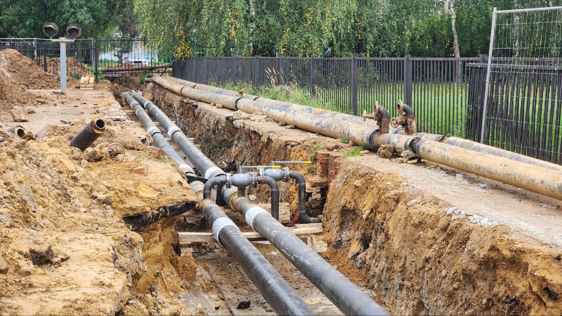 Дмитров, Замена теплотрассы, МинЖКХ,