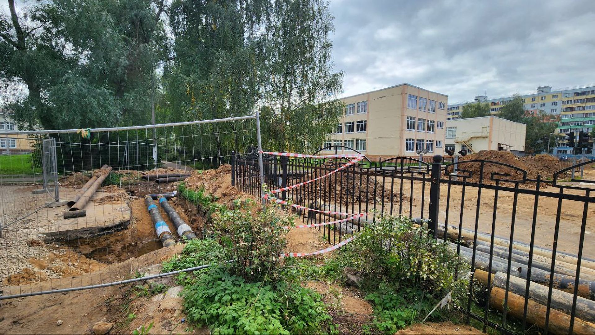 Дмитров, Замена теплотрассы, МинЖКХ,