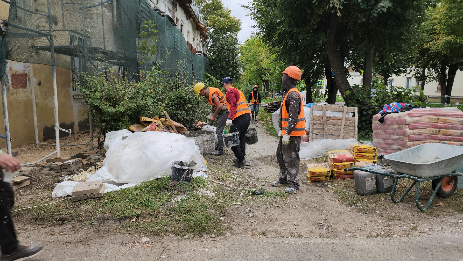 серпухов, ремонт фасада, подмосковье,