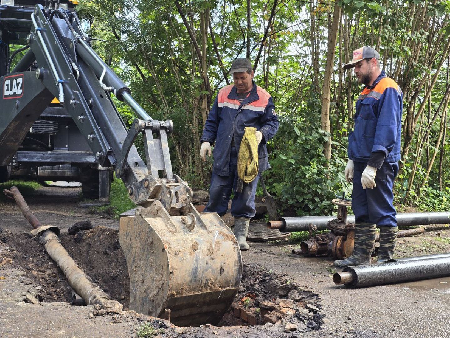 можайск, можайский муниципальный округ, подмосковье, жкх, отопительный сезон, ремонт теплосетей, котельная,мособлтепло,