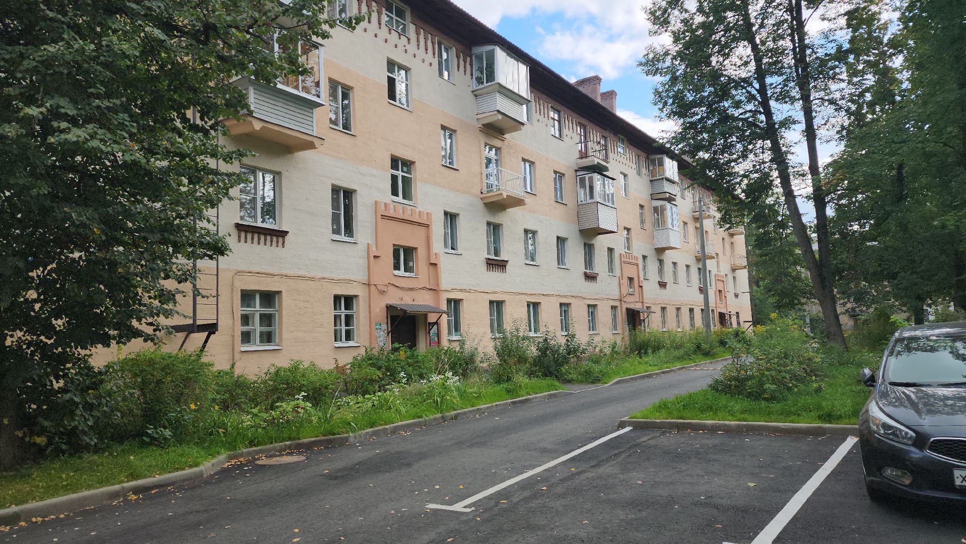 щёлково, монино, благоустройство двора,