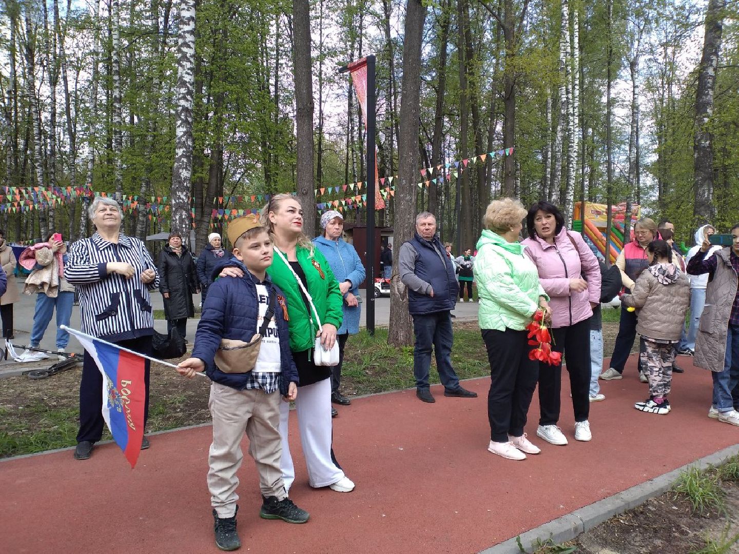 праздник, День Победы, парк, отдых в парке, Лосино-Петровский