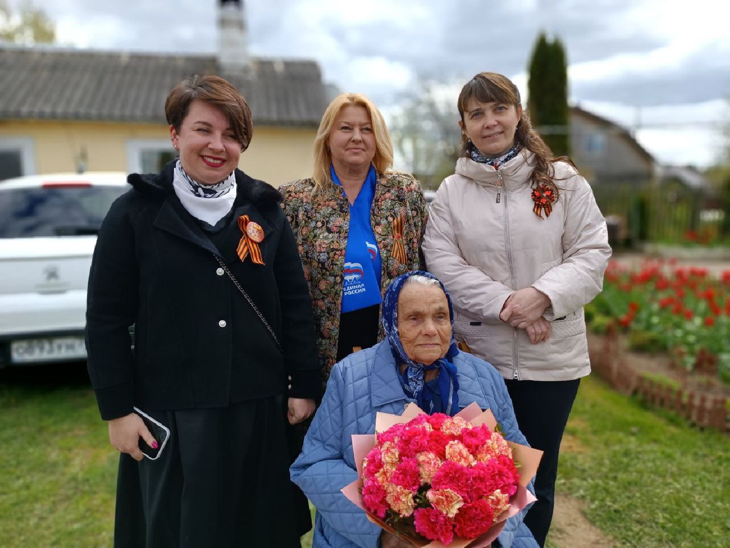 Можайск, Можайский городской округ, Подмосковье, День Победы, поздравление ветерана, фронтовая бригада, песни военных лет, 9 мая