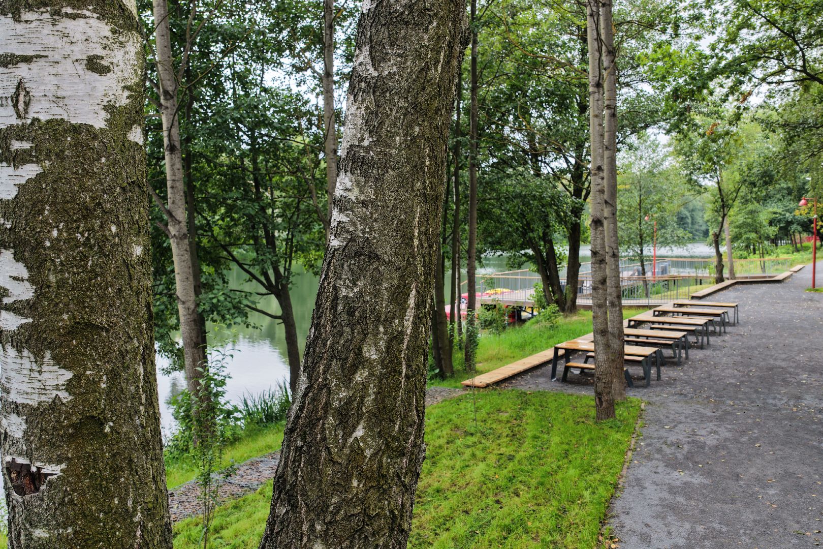 видео с коптера, вишняковский парк,