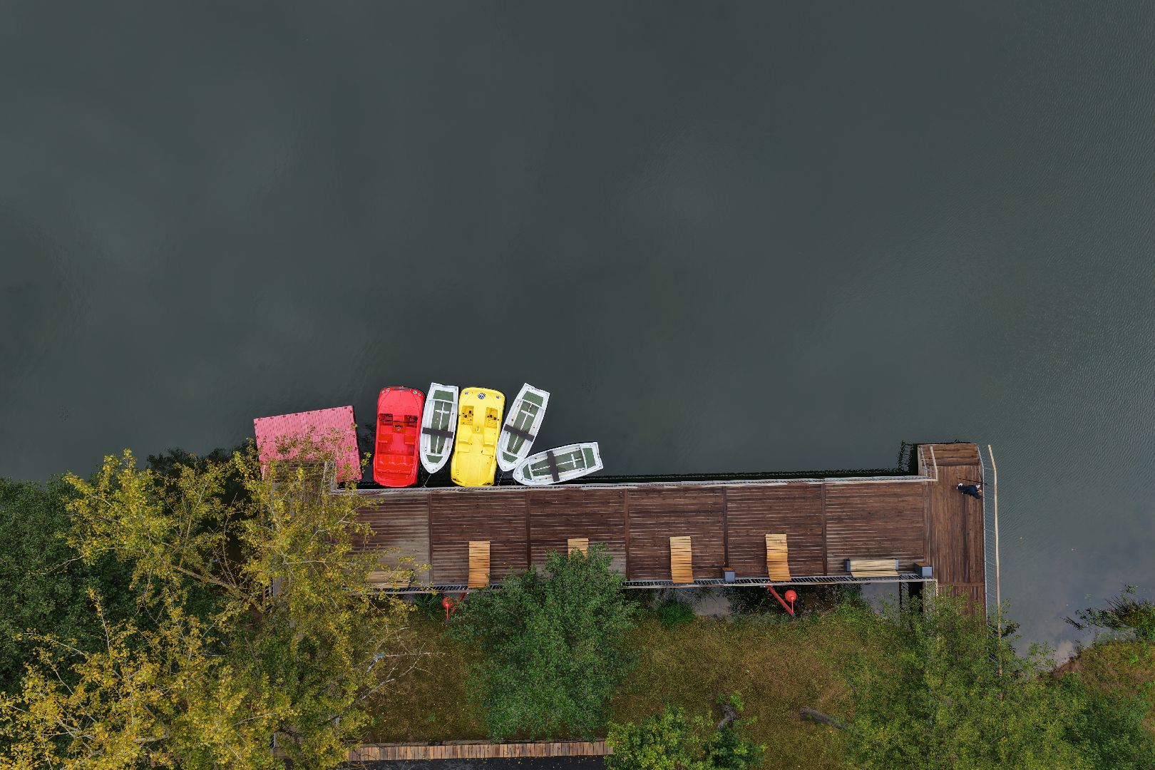 видео с коптера, вишняковский парк,