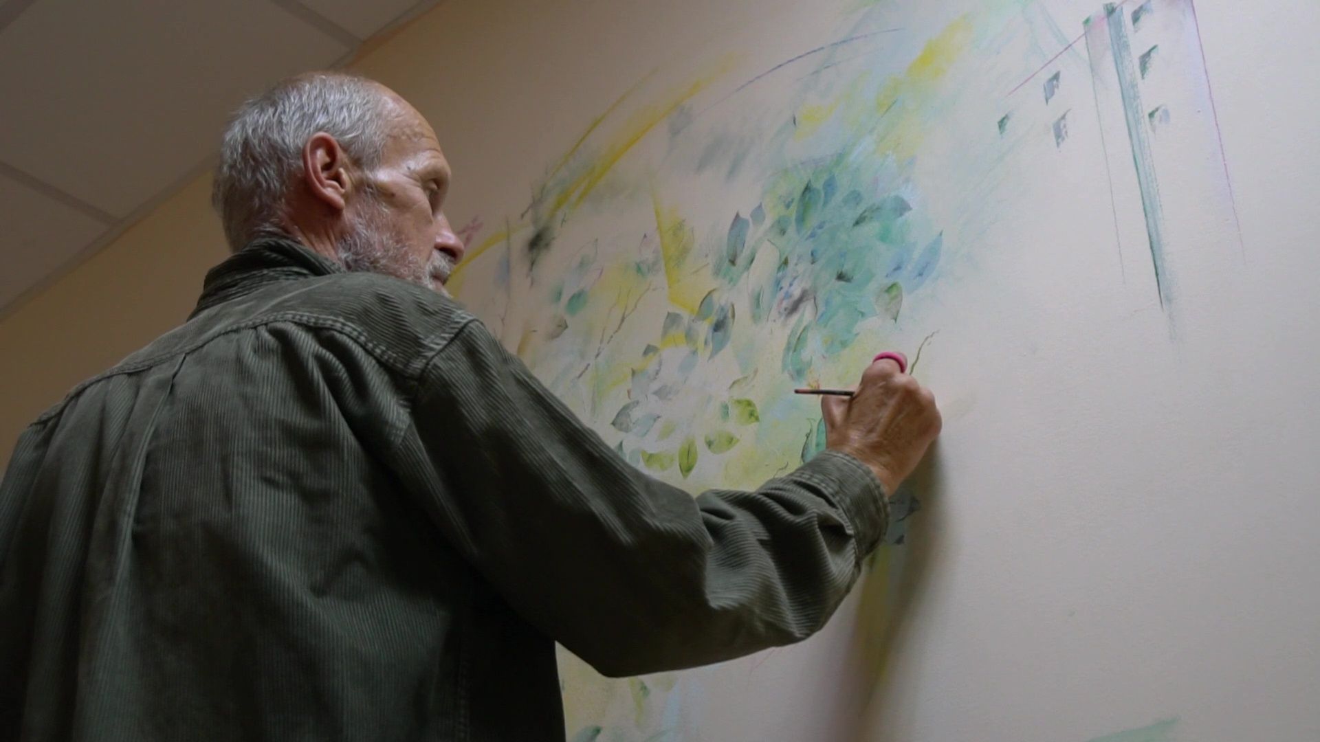 Реутов, медицина, здравоохранение, благодарный пациент, рисунки на стенах,