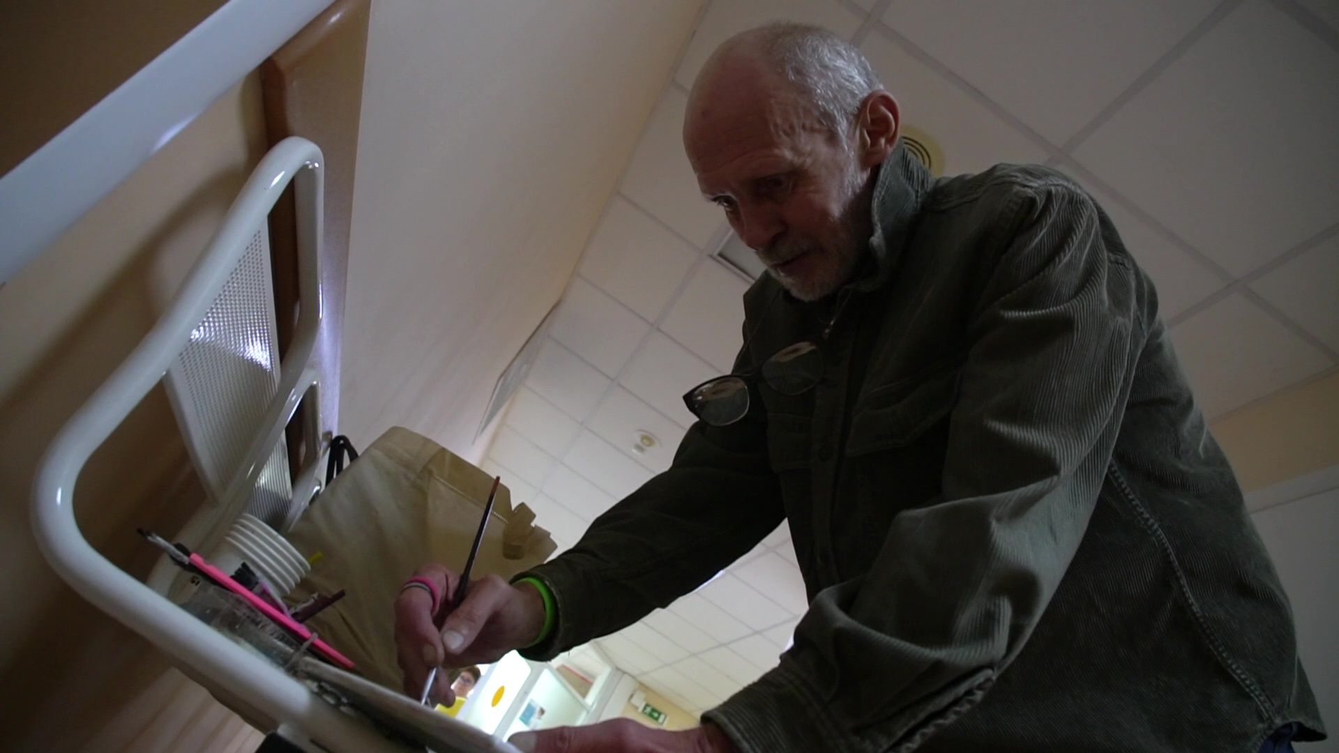 Реутов, медицина, здравоохранение, благодарный пациент, рисунки на стенах,