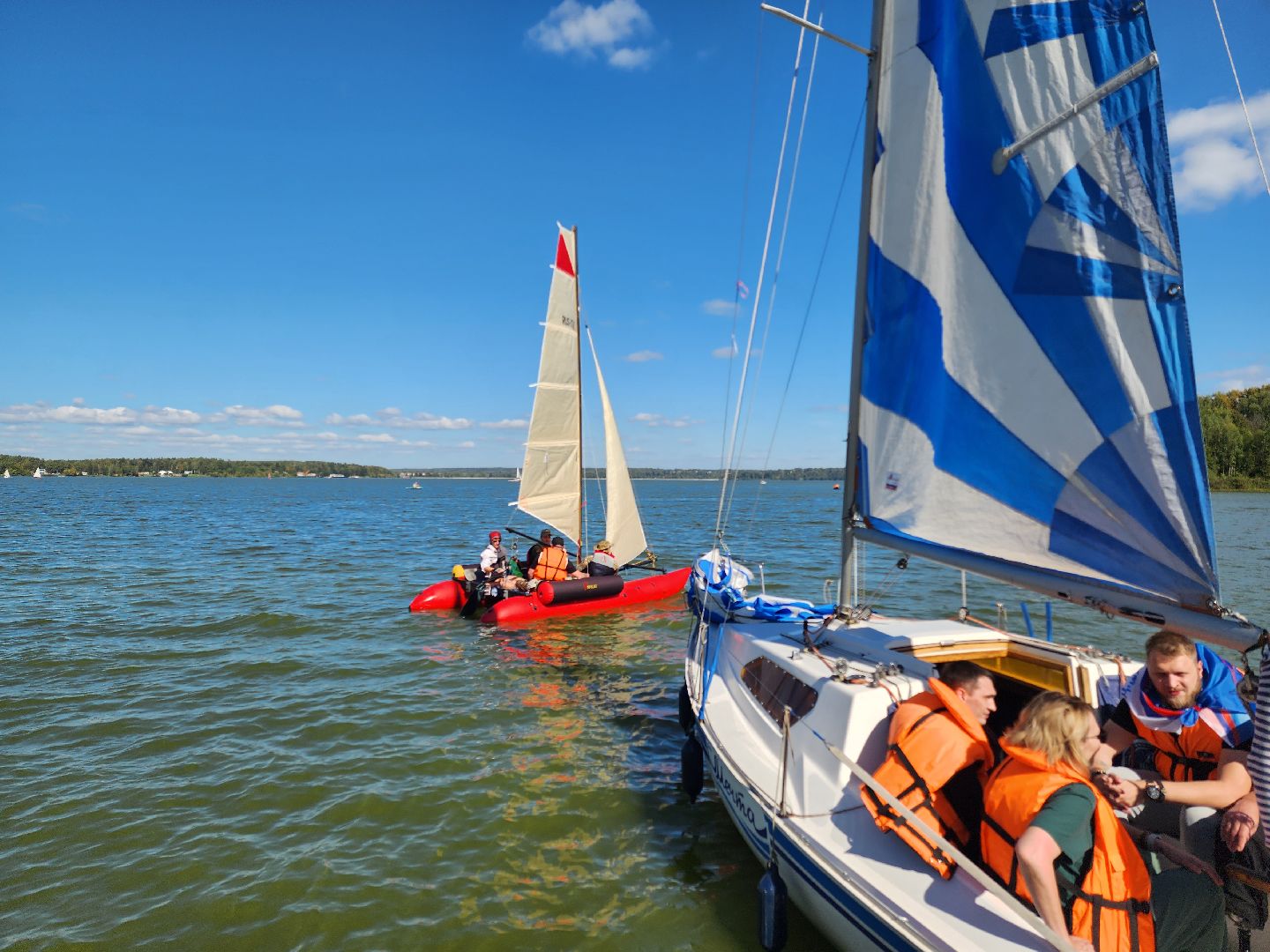 солнечногорск, сенеж, регата, гонки, яхтинг,