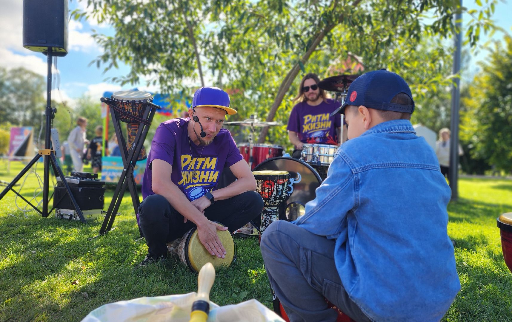 солнечногорск, день города, барабанное шоу, африканские барабаны,