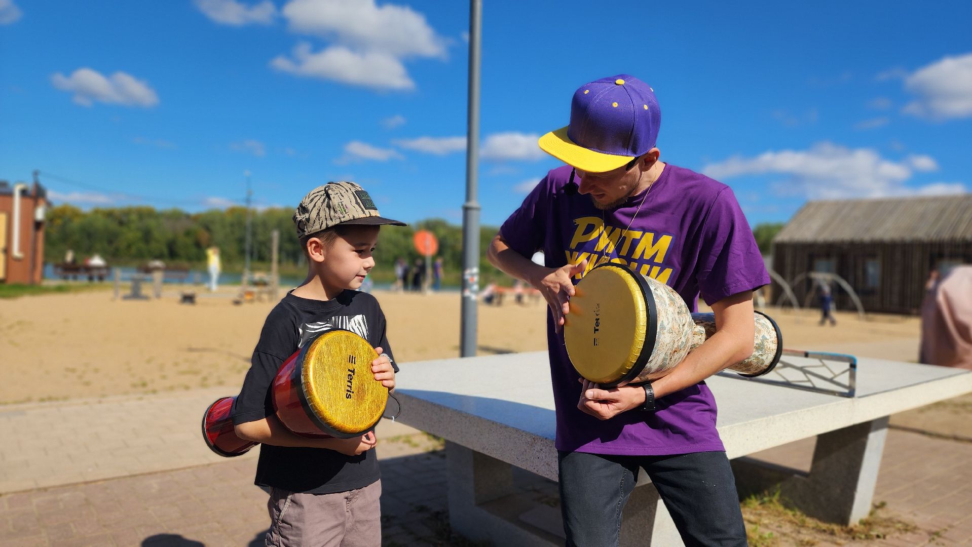 солнечногорск, день города, барабанное шоу, африканские барабаны,