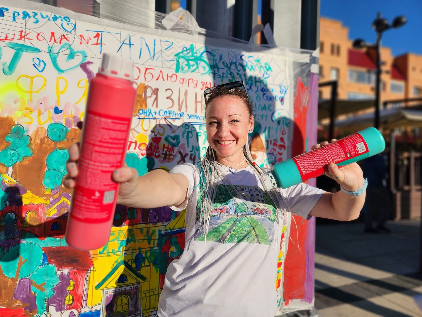 фрязино, день города, художники,