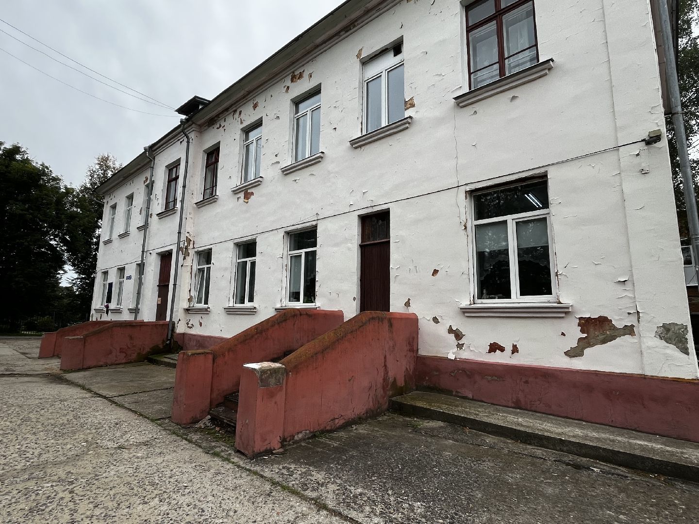 воскресенск, ремонт школы,