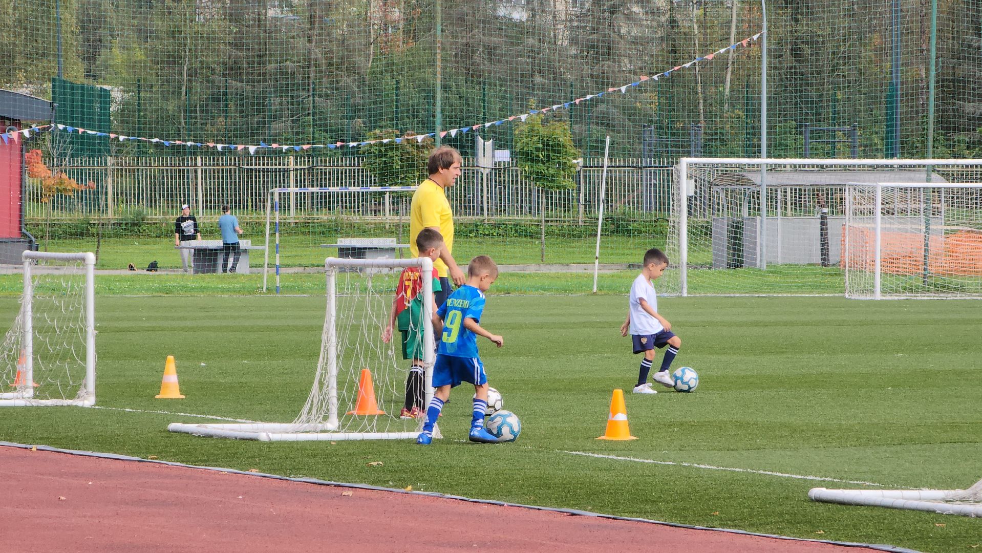 футбольное поле, Футбольное поле с подогревом, Лобня, Футбол , Зима , Снег,