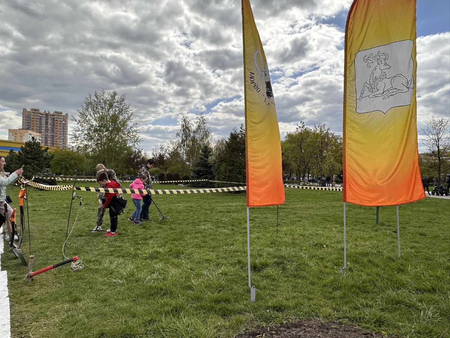 Одинцово, День Победы, Поисковики