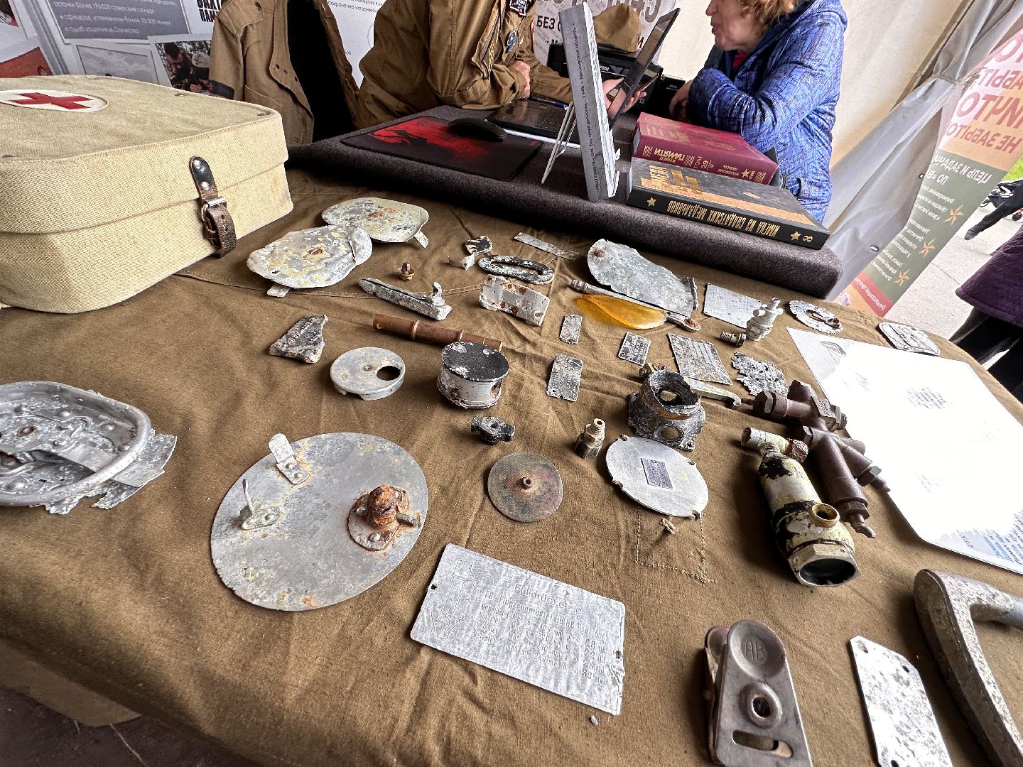 Одинцово, День Победы, Поисковики