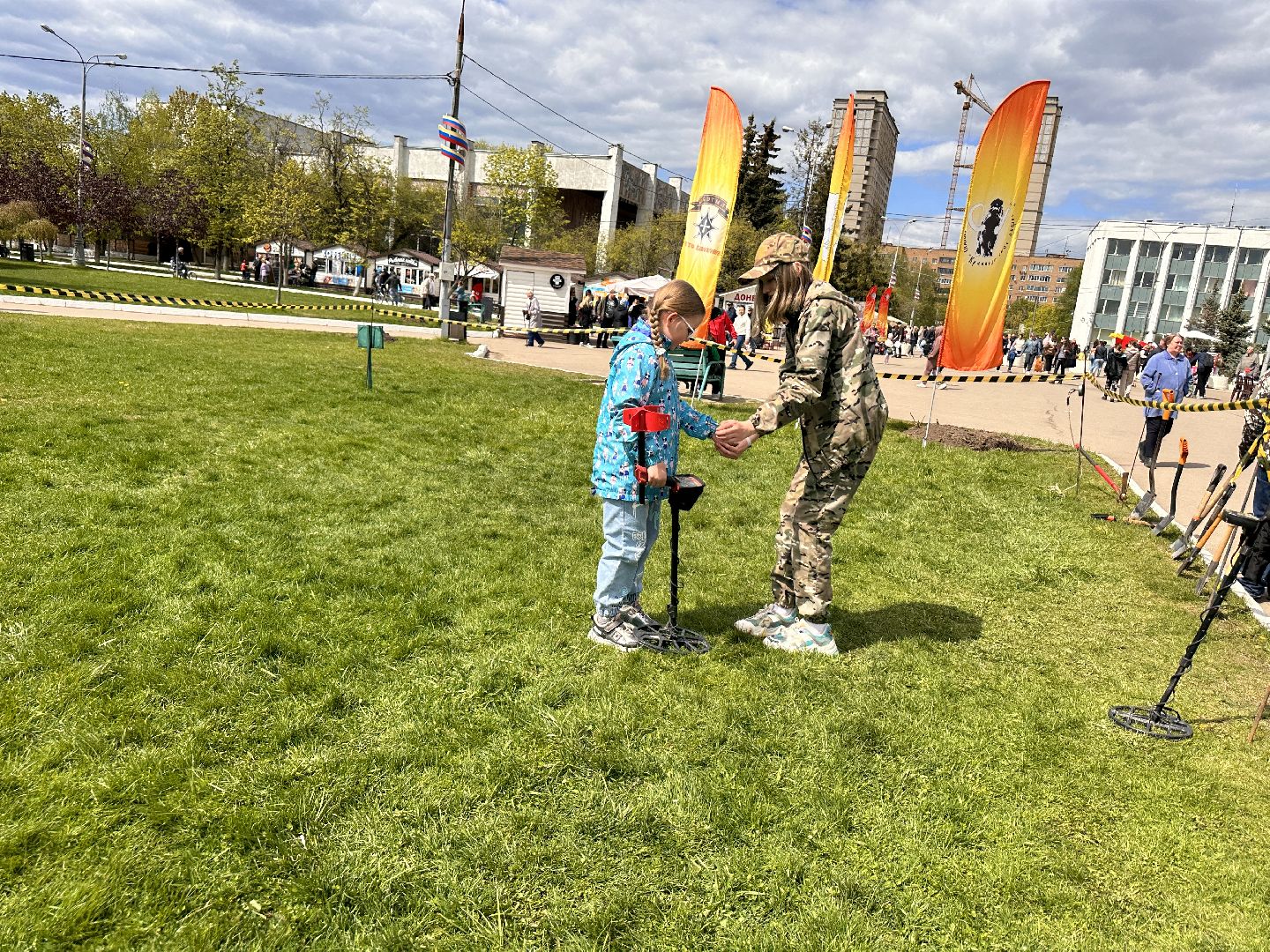 Одинцово, День Победы, Поисковики