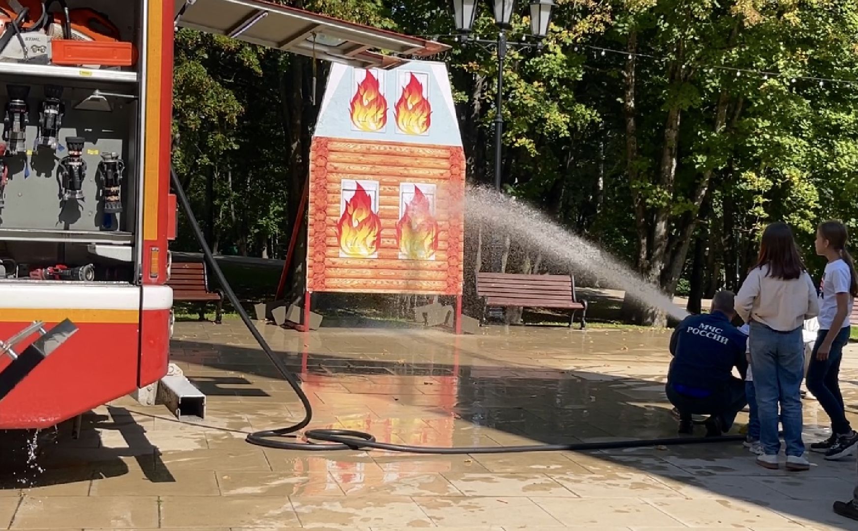 наро-фоминск, наро-фоминский городской округ,пожарная безопасность, профориентация, профессия пожарный, пч-39, парк победы наро-фоминск,