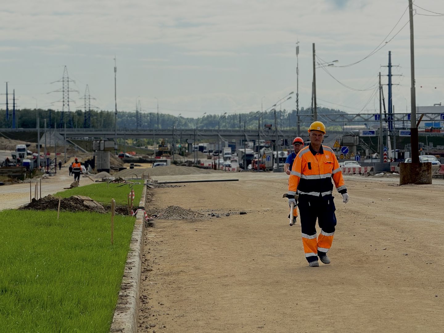 каширское шоссе, реконструкция дороги, ленинский го,