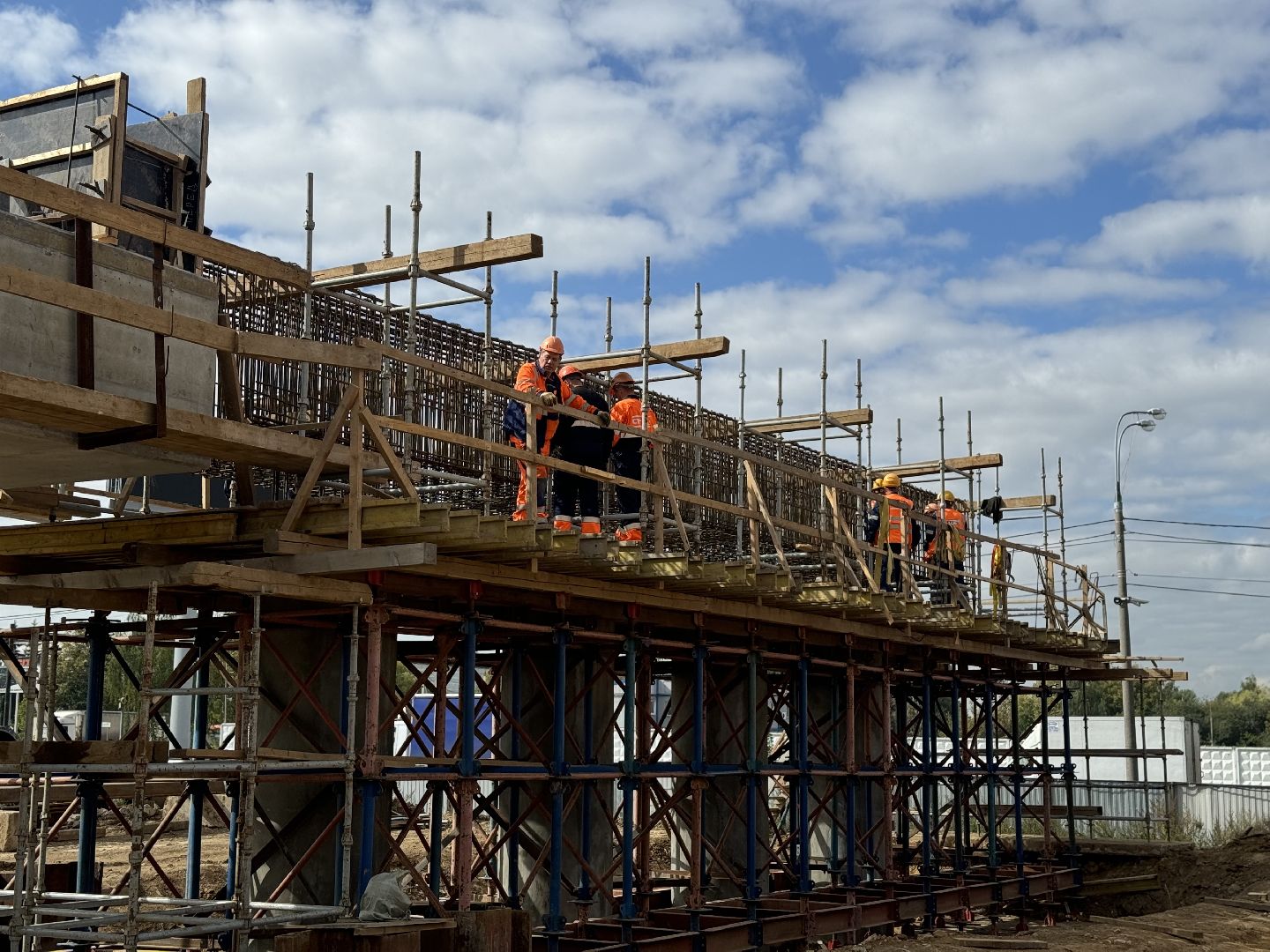 каширское шоссе, реконструкция дороги, ленинский го,