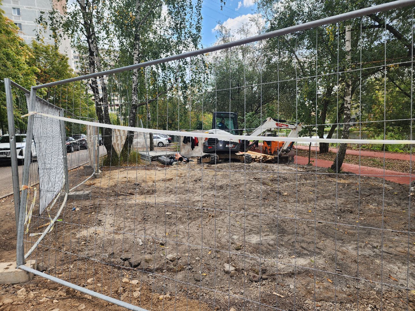 одинцово, благоустрйоство, комсомольский пруд,