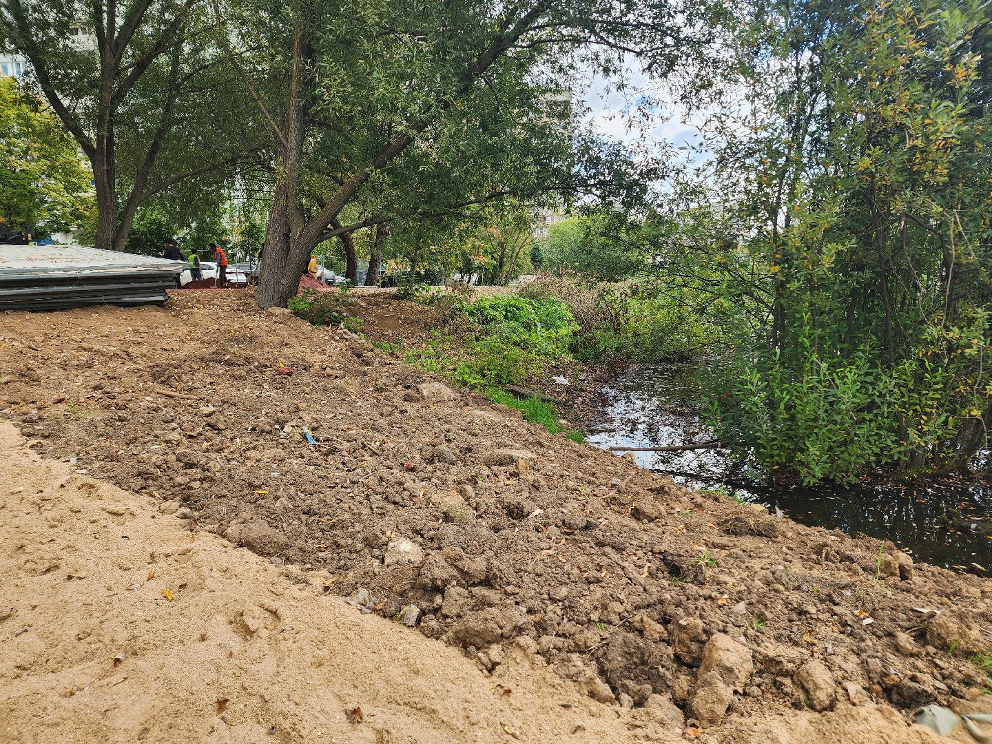 одинцово, благоустрйоство, комсомольский пруд,