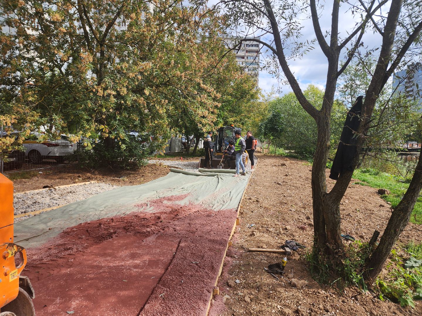 одинцово, благоустрйоство, комсомольский пруд,