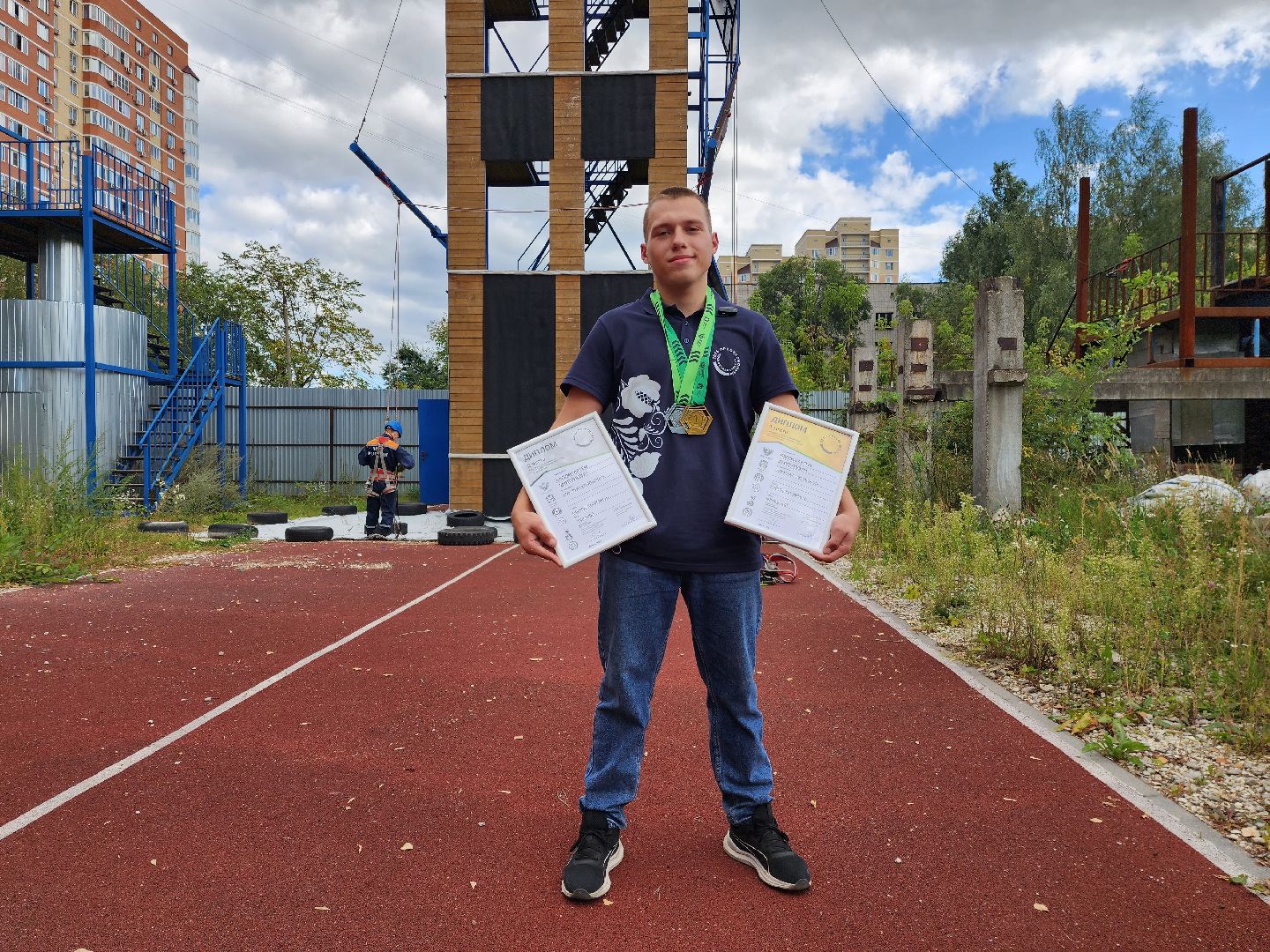 раменское, образование, раменский колледж, серебряный призер всероссийского чемпионата профессионалы-2025 по пожарной безопасности ,