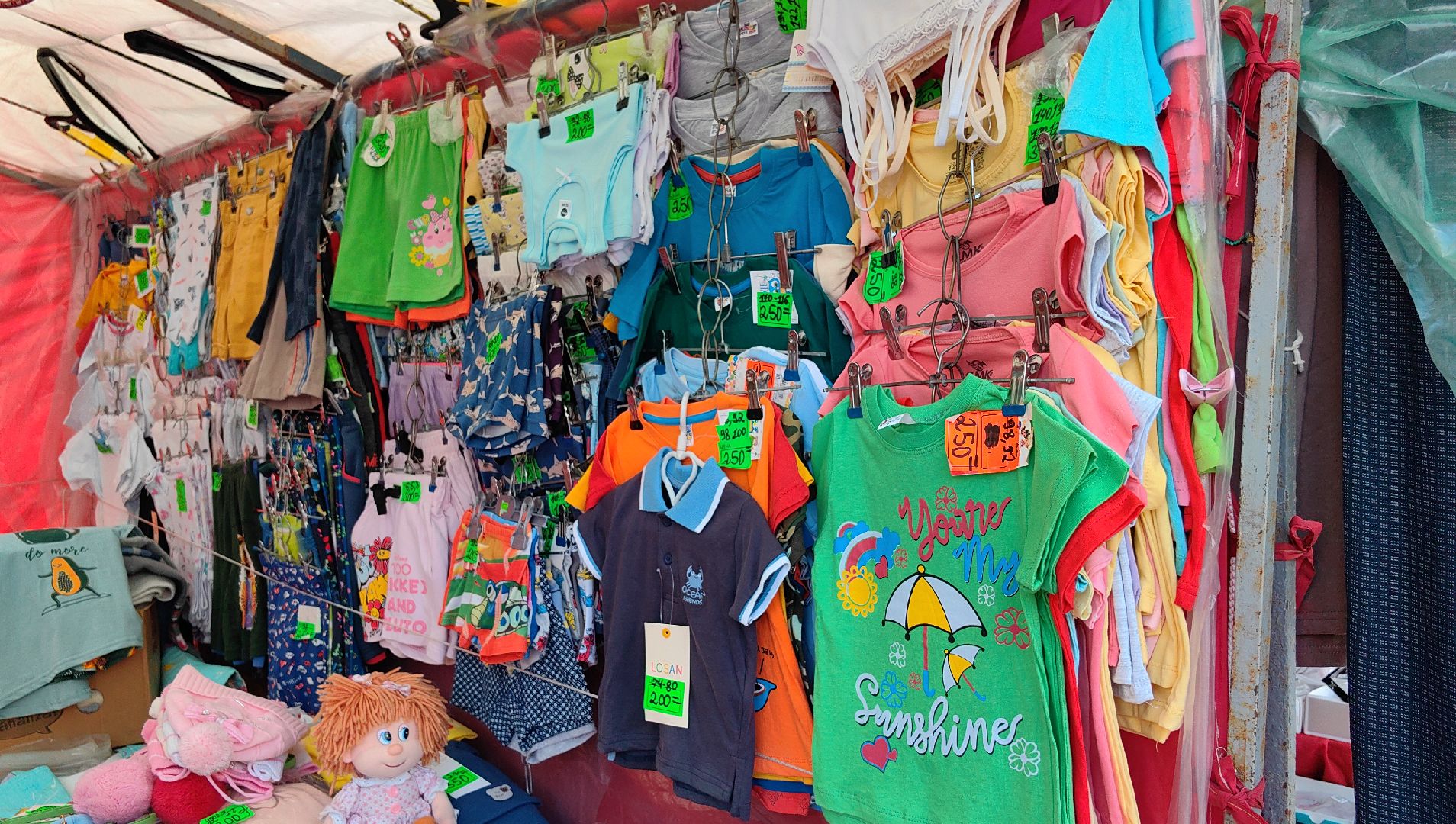 ярмарка, товары, изделия, текстиль,