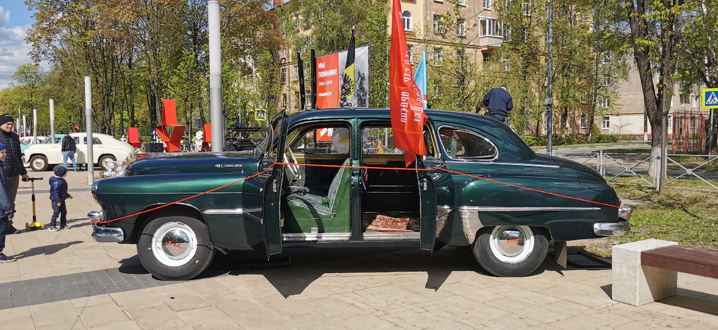 день победы, ретро, автомобили,