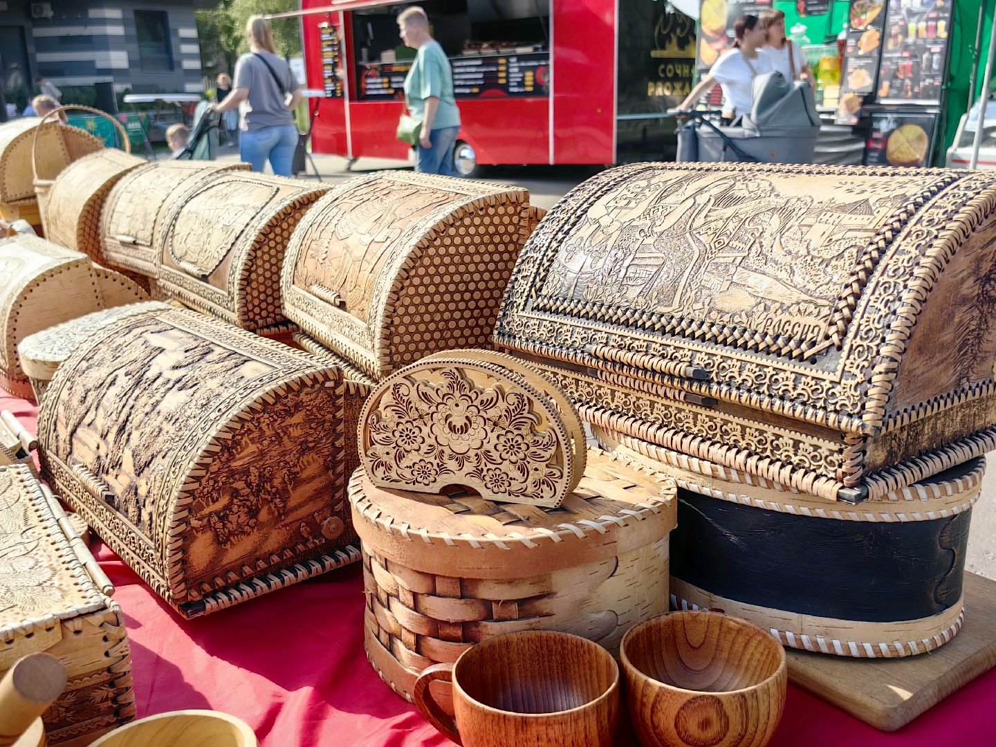 утварь, народные промыслы, дерево, корзина,