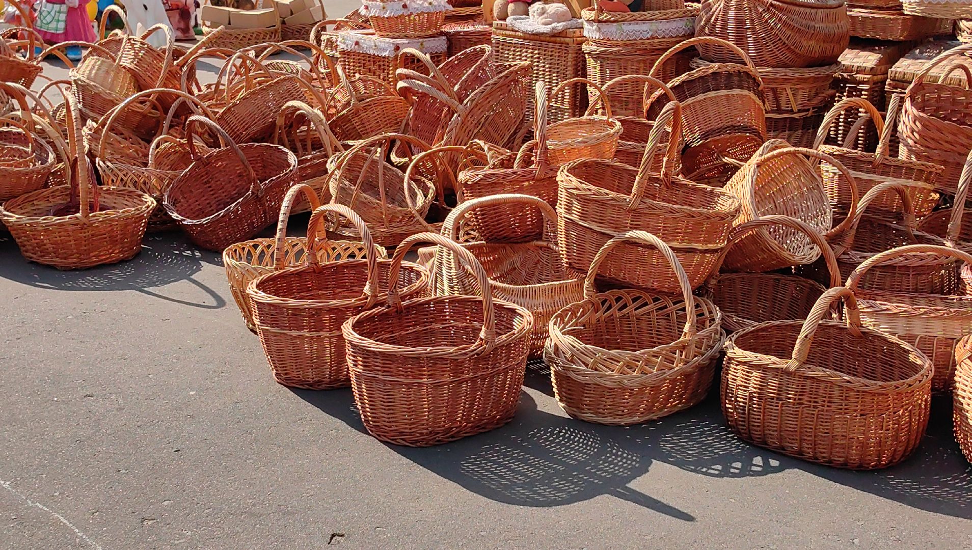 утварь, народные промыслы, дерево, корзина,