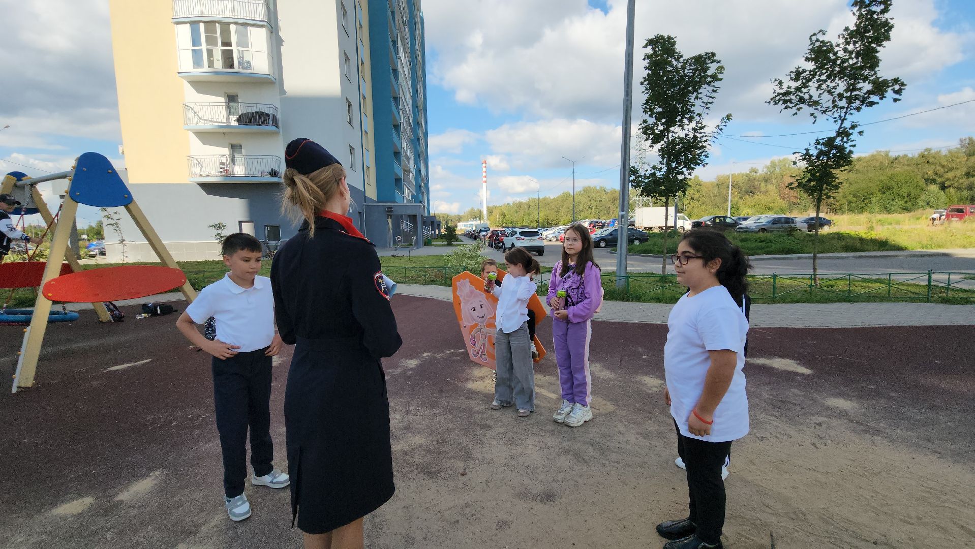 Госавтоинспекция , безопасный двор, Дети, Лобня,