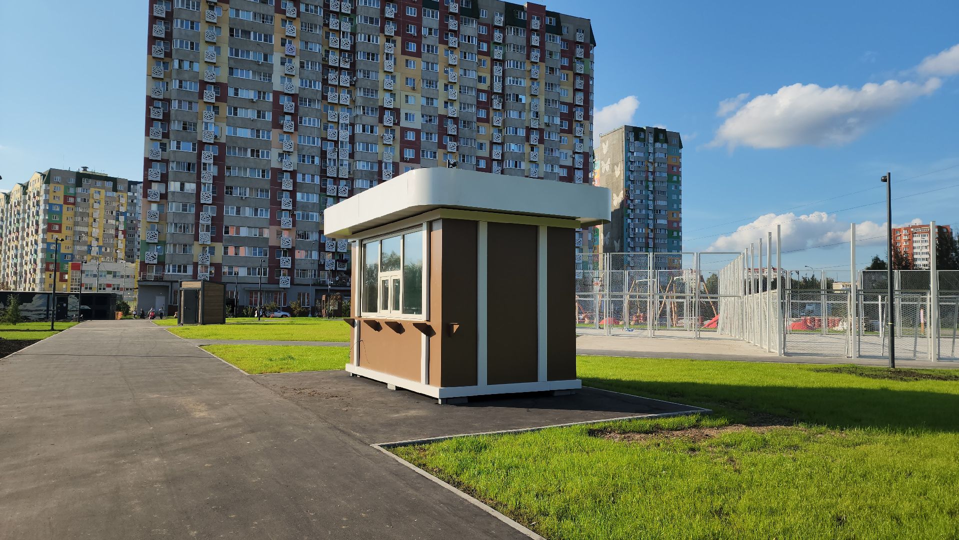 Парк Защитников Москвы , Лобня, Благоустройство парка ,