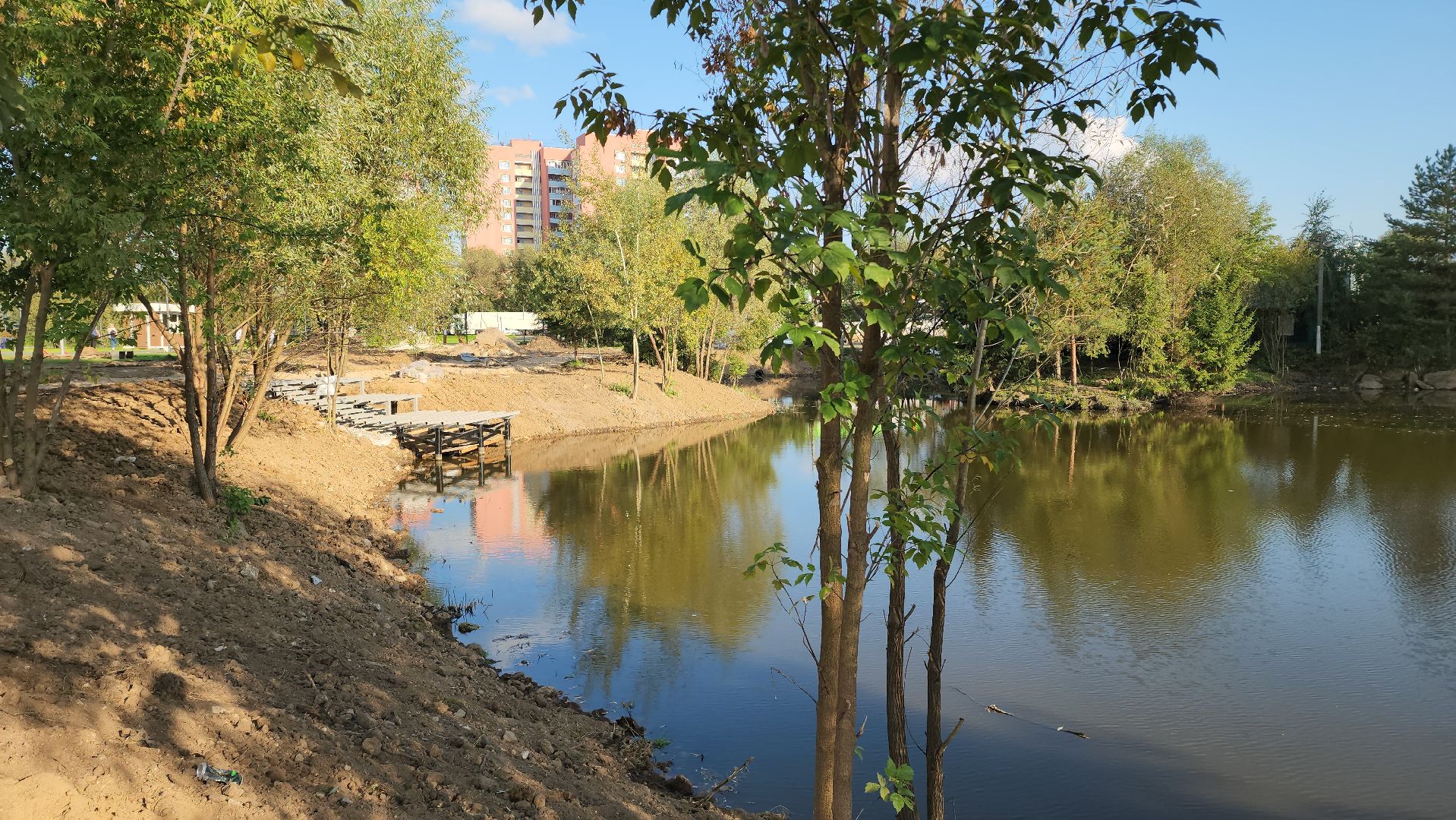Парк Защитников Москвы , Лобня, Благоустройство парка ,