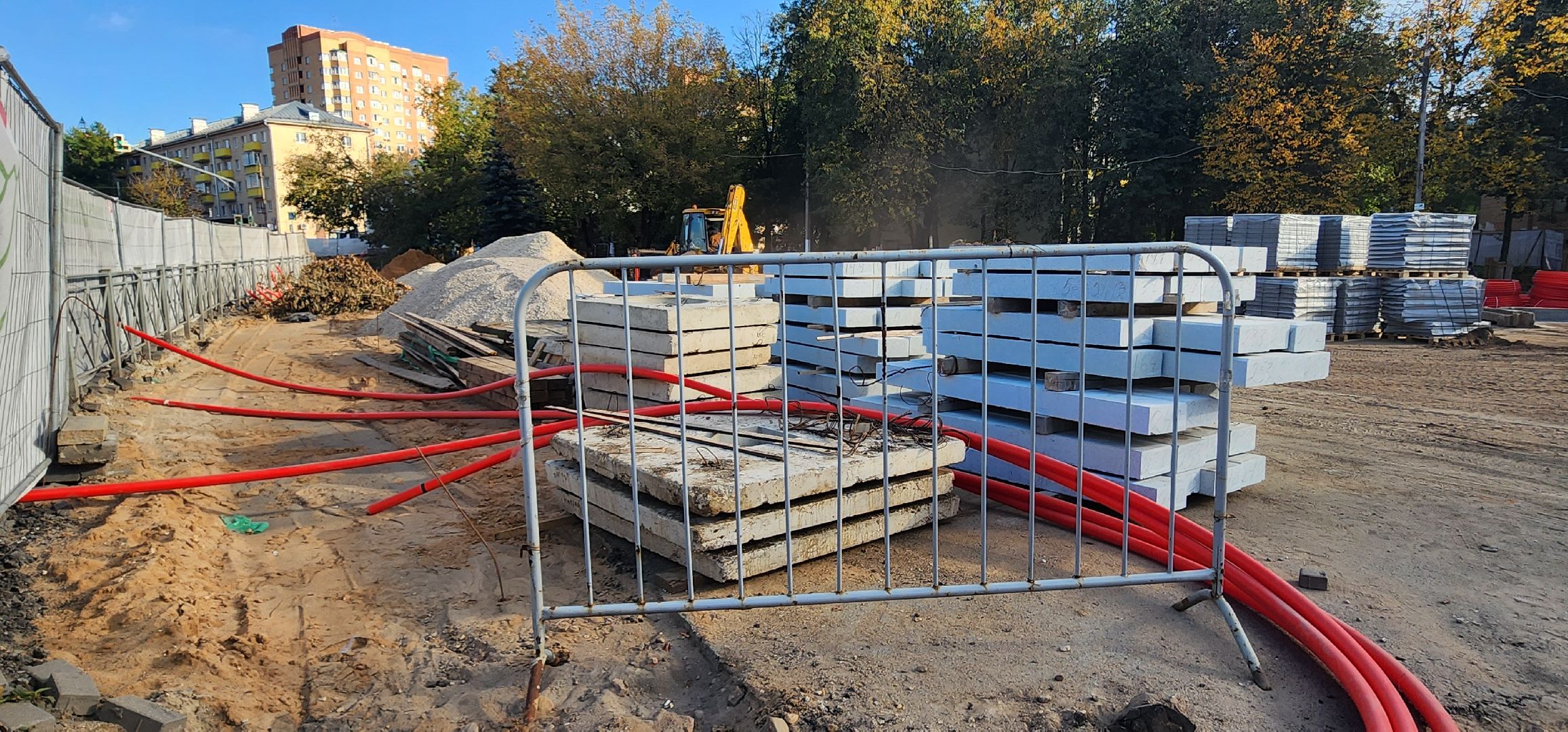 Истра,Благоустройство, Строительство, Парковка,