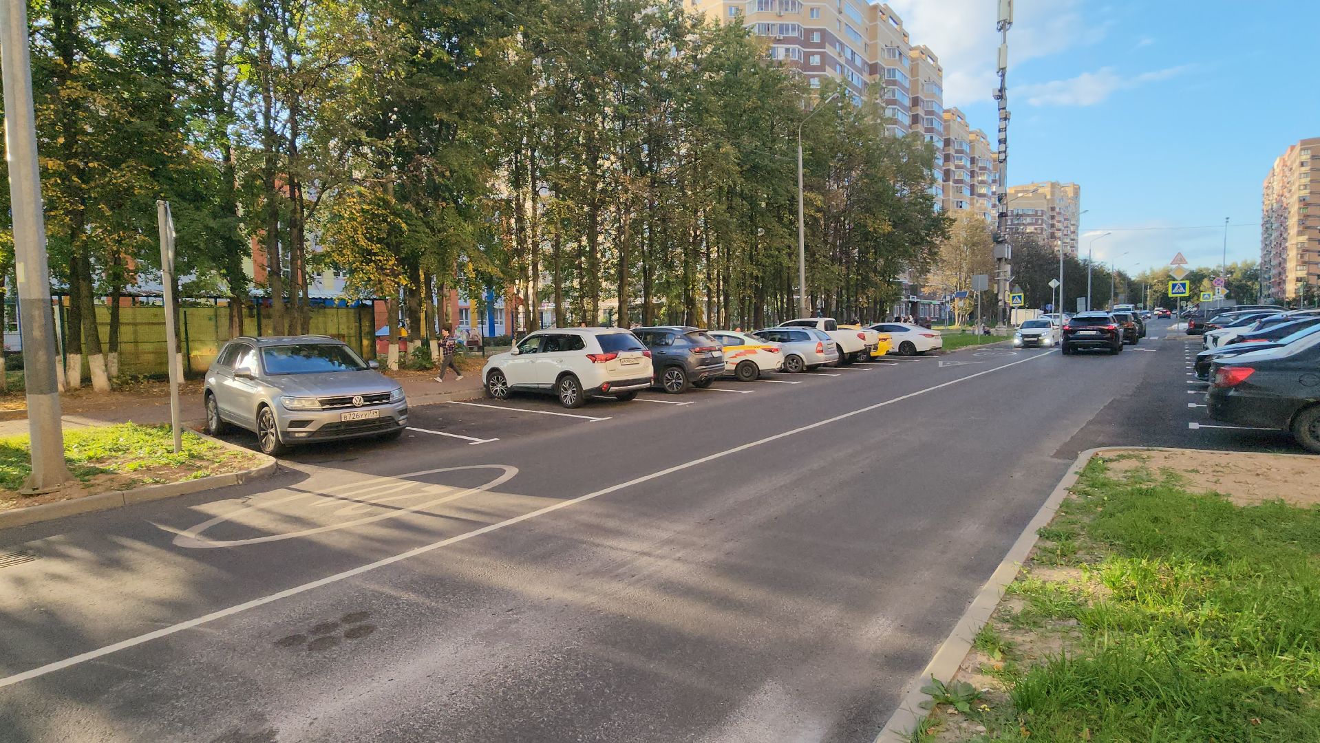 пушкино, ремонт дороги, новое пушкино, ремонт дорожного полотна, парковки, тротуары, бордюры,нацпроект,