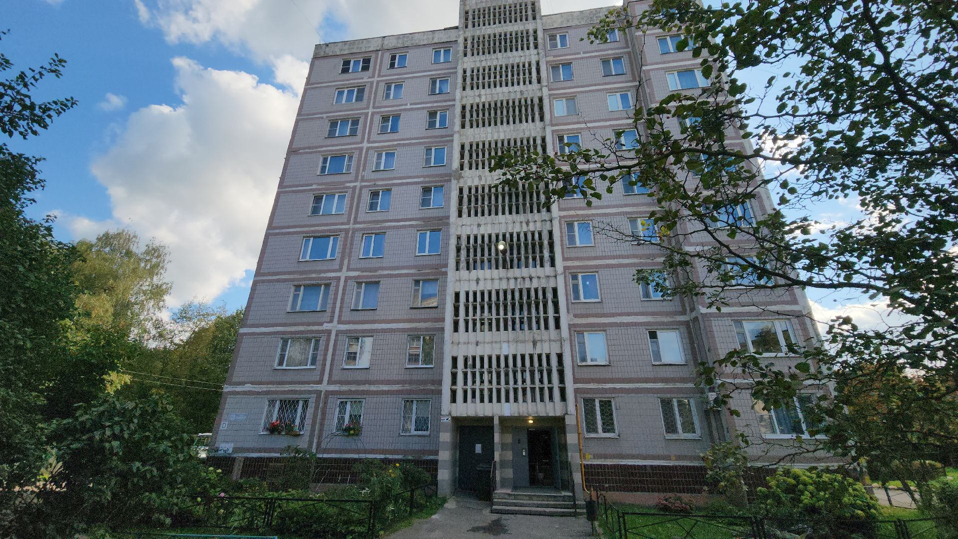 серпухов, ремонт подъезда в серпухове, улица советская, ук добрый дом,