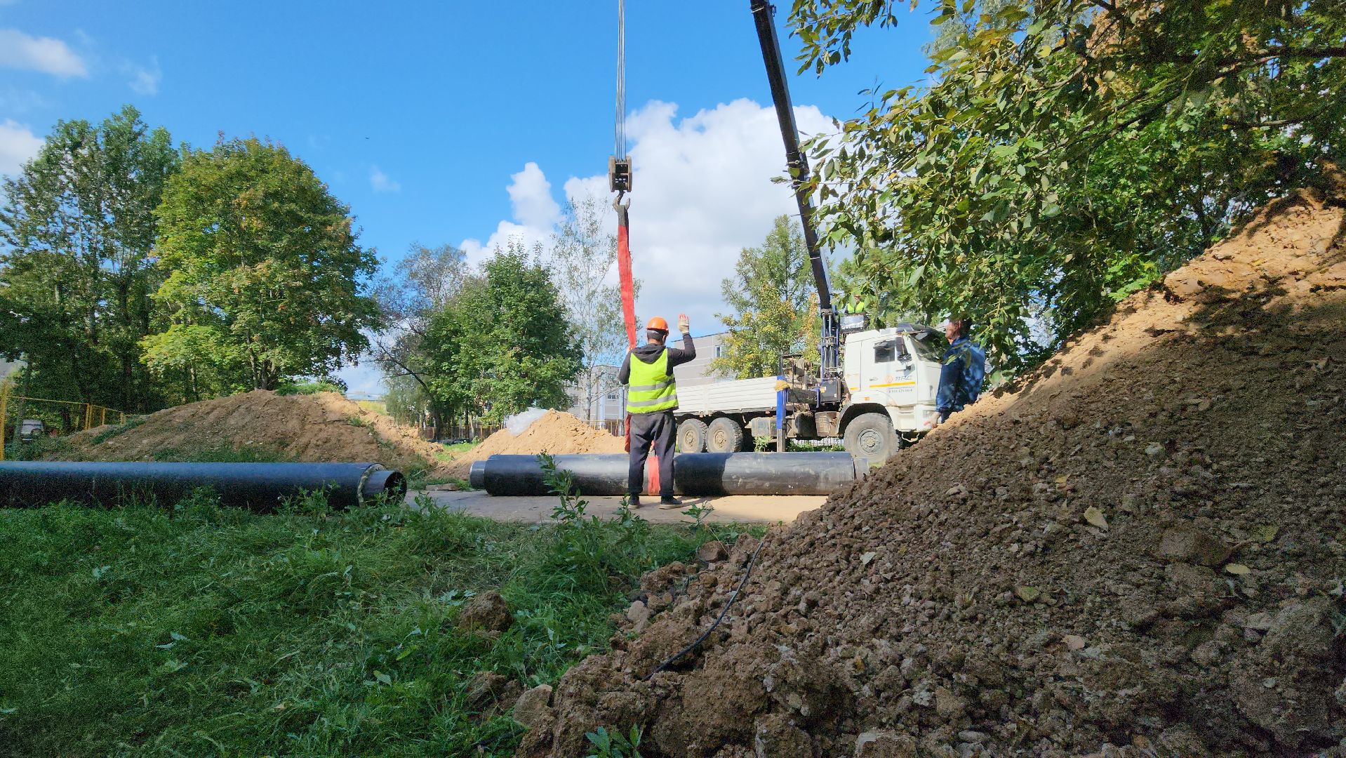 руза, жкх, замена труб,