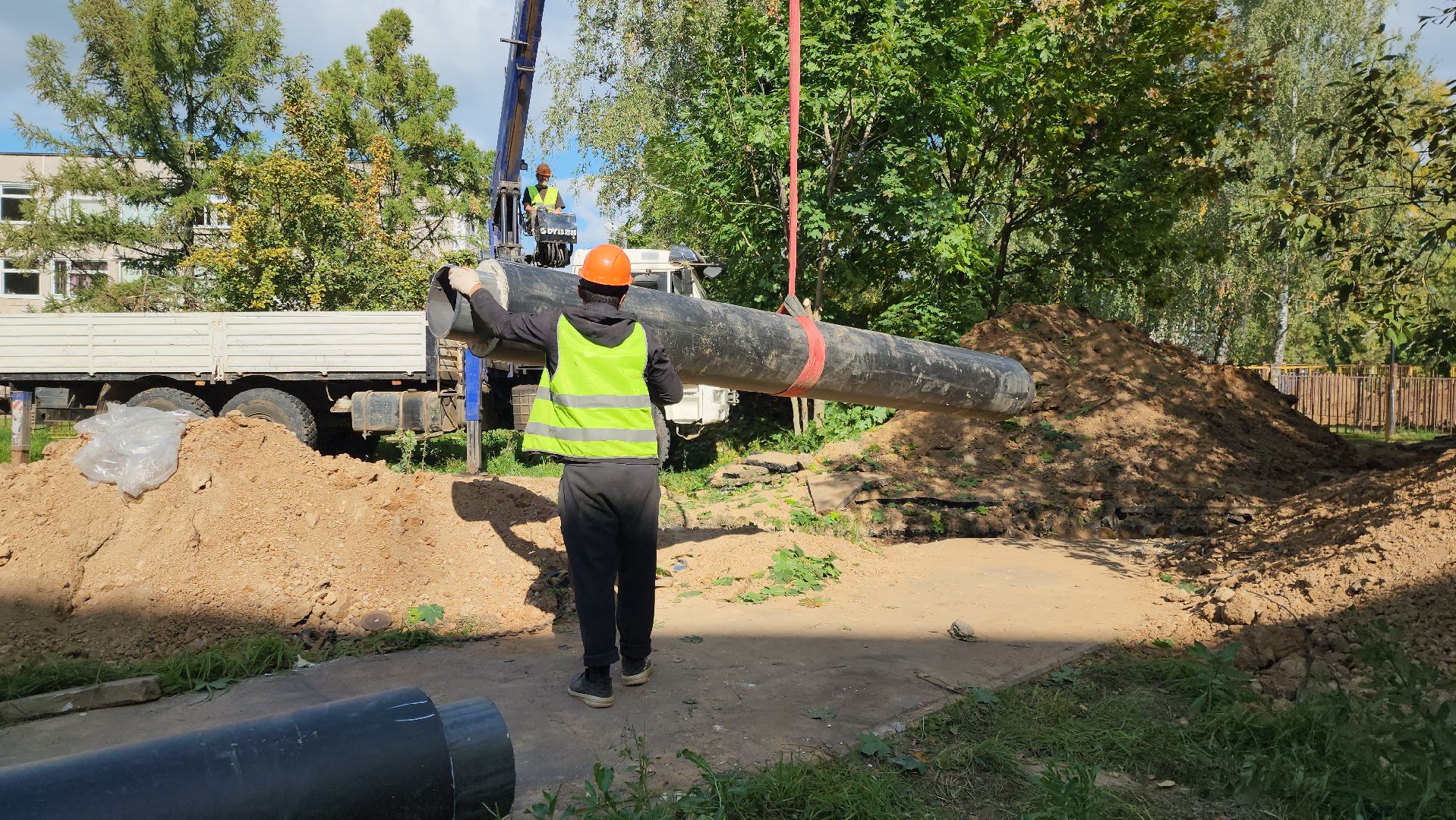 руза, жкх, замена труб,